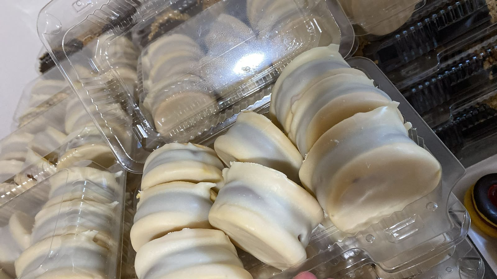 Alfajores de Chocolate Blanco